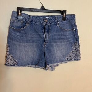 Jessica Simpson Denium Cutoff Shorts